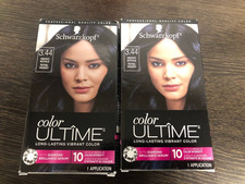 2-PACK Schwarzkopf Color Ultime Long Lasting Hair Color - 3.44 Indigo Royale
