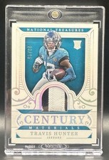 Panini National Treasures Century Materials Holo Silver Travis Hunter Jaguars R…
