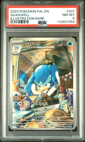 Quaxwell graded PSA 8 for sale on eBay
