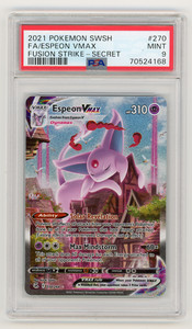 エーフィーVMAX SA PSA 10 Espeon VMAX 189/S-P Espeon Vmax Psa 10