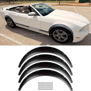 4PCS For Ford Mustang GT350 GT500 Fender Flare 2 Extra Wide Wheel Arch Body Kit