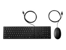 HP Wired Desktop 320MK Mouse and Keyboard,USB 9SR36UT ABA