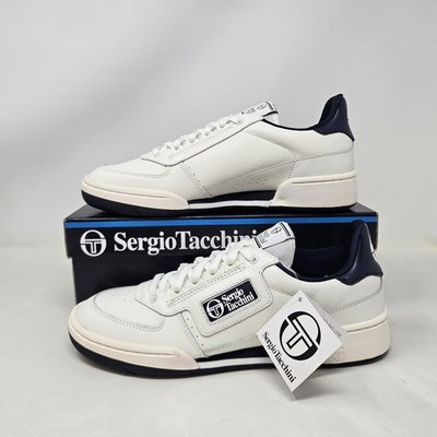Sergio Tacchini New Young Line 'White/Navy' / NEW / Size 7.5 Men - 9 Wmns