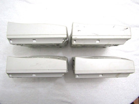 Lot of 4 Sega Dreamcast V2 Systems - All don't read disc, for parts repair only!