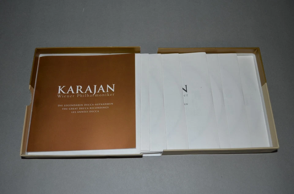 Karajan - The Great Decca Recordings / Wiener Phil. / DECCA 1995 / 9CD Box - Bild 2 von 3