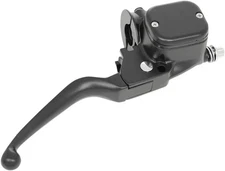 DS Black Front Brake Master Cylinder 9/16 Bore Softail Custom 96-10