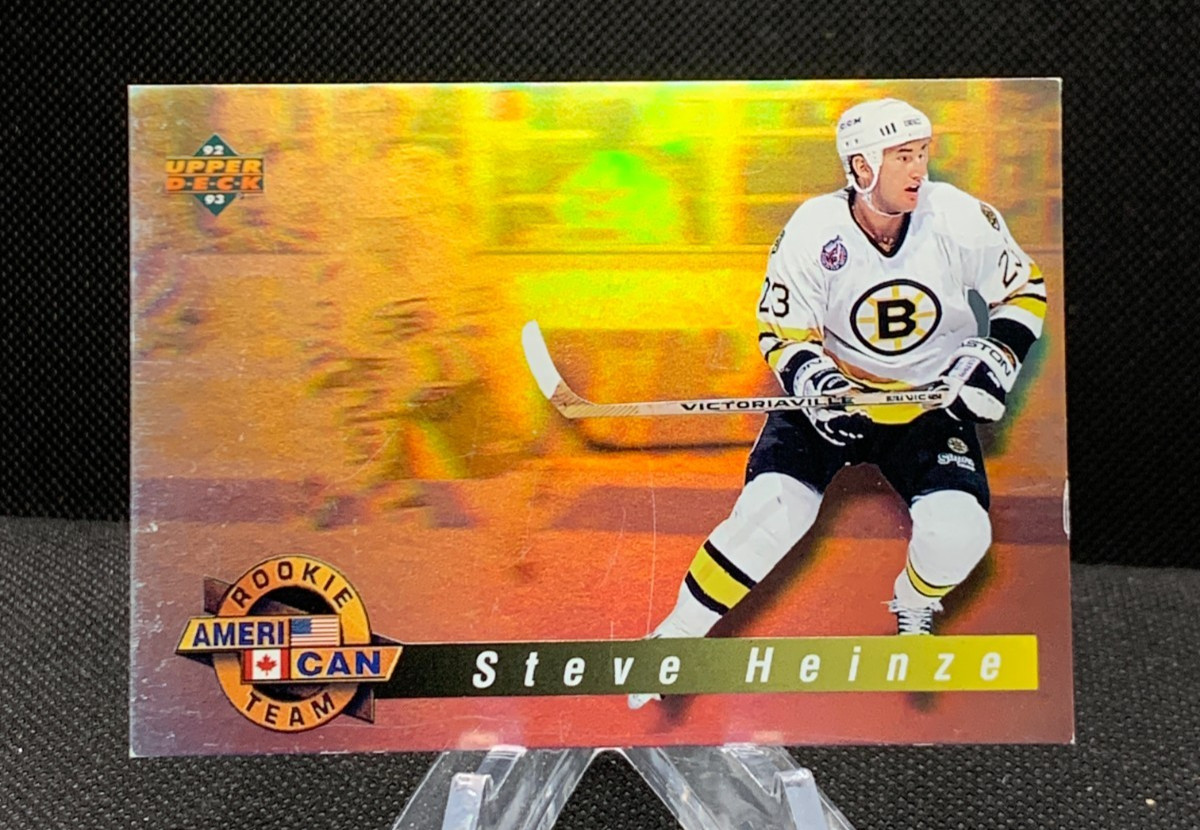 1992-93 Upper Deck - Ameri-Can Rookie Team Steve Heinze #AC3