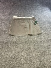 wild fable Olive-Taupe Mini Skirt with Branded Tag