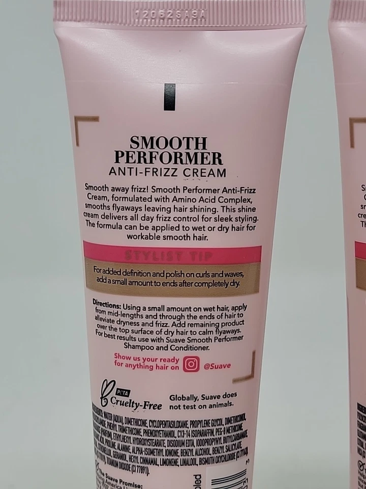 Crema suavizante de peinado anti-frizz suave control brillo 4 oz ea Foto 3 de 4