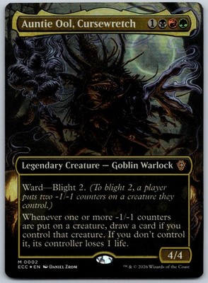 Auntie Ool, Cursewretch (Borderless) M Commander: Lorwyn Eclipsed 2 NM