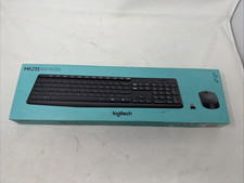 Logitech MK235 Wireless Keyboard and Mouse Combo for Windows   New   COMPLETE  