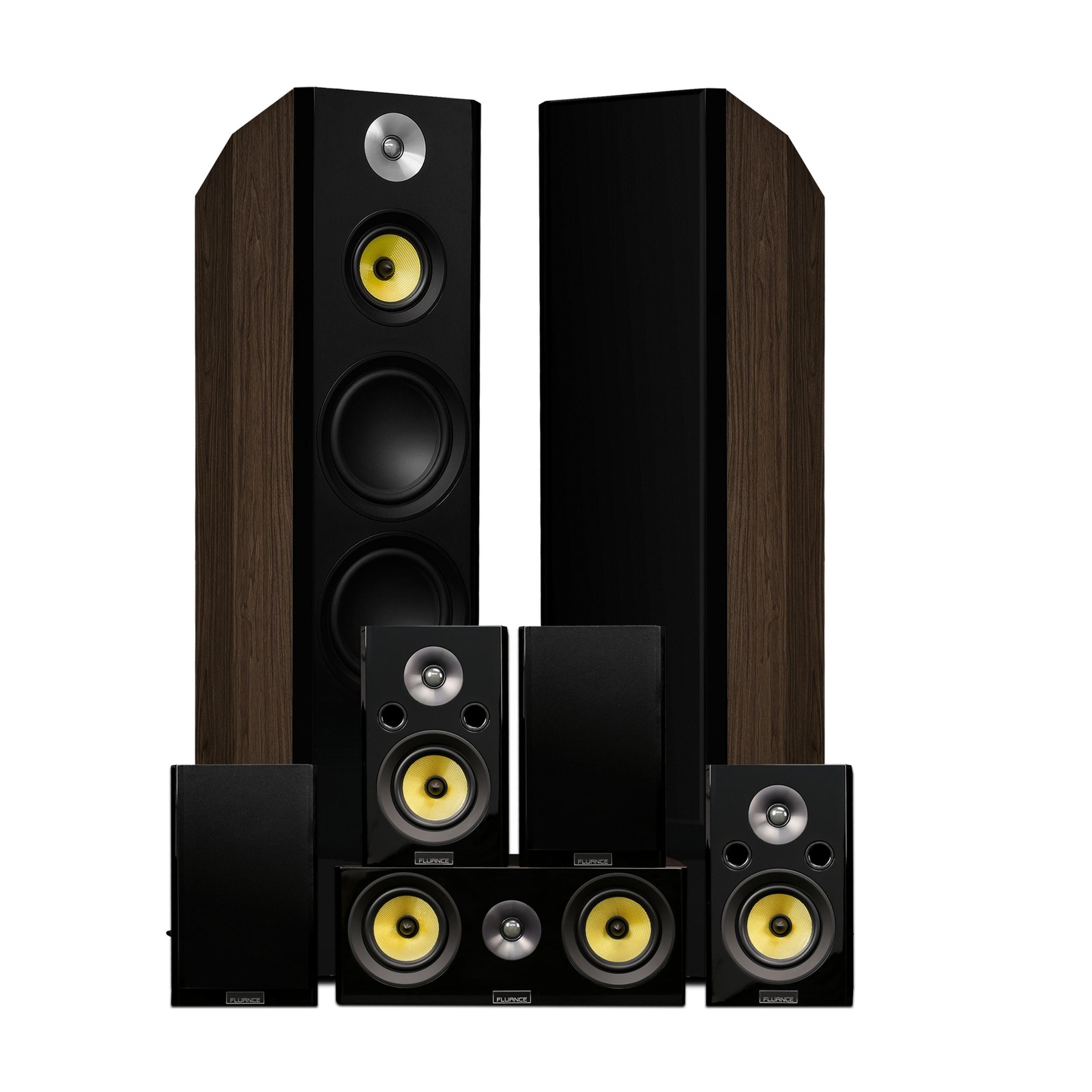Home Theater 7.0 Speaker System - Walnut