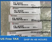 KEYENCE FS-N11CP Fiber Optic Sensors FSN11CP New In Box One US Free TAX
