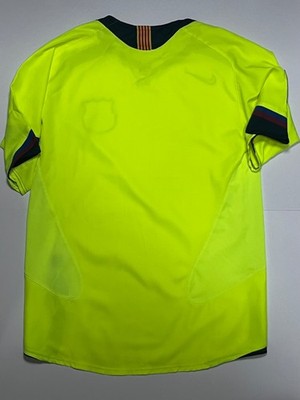 FC Barcelona 2005/06 Away Shirt Nike Authentic LFP Ronaldinho Era