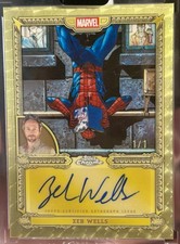 Marketplace image: 2026 Marvel Mint Chrome Auto SUPERFRACTOR 1/1 Spider-Man Zeb Wells/Camuncoli Art