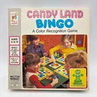 VINTAGE Candy Land Bingo COMPLETE Milton Bradley 1984 Kids Color Matching Game