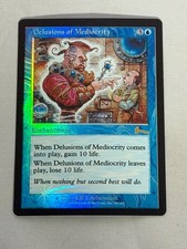 MTG FOIL Delusions of Mediocrity Urza's Legacy Magic the Gathering