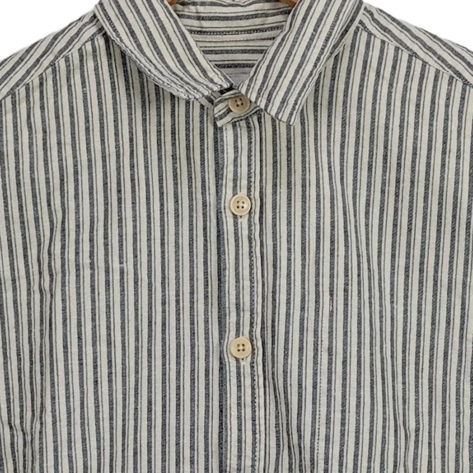 Oliver Spencer Chemise Décontractée Homme Multicolore Rayures (EU 50, INT L) - Photo 4/4