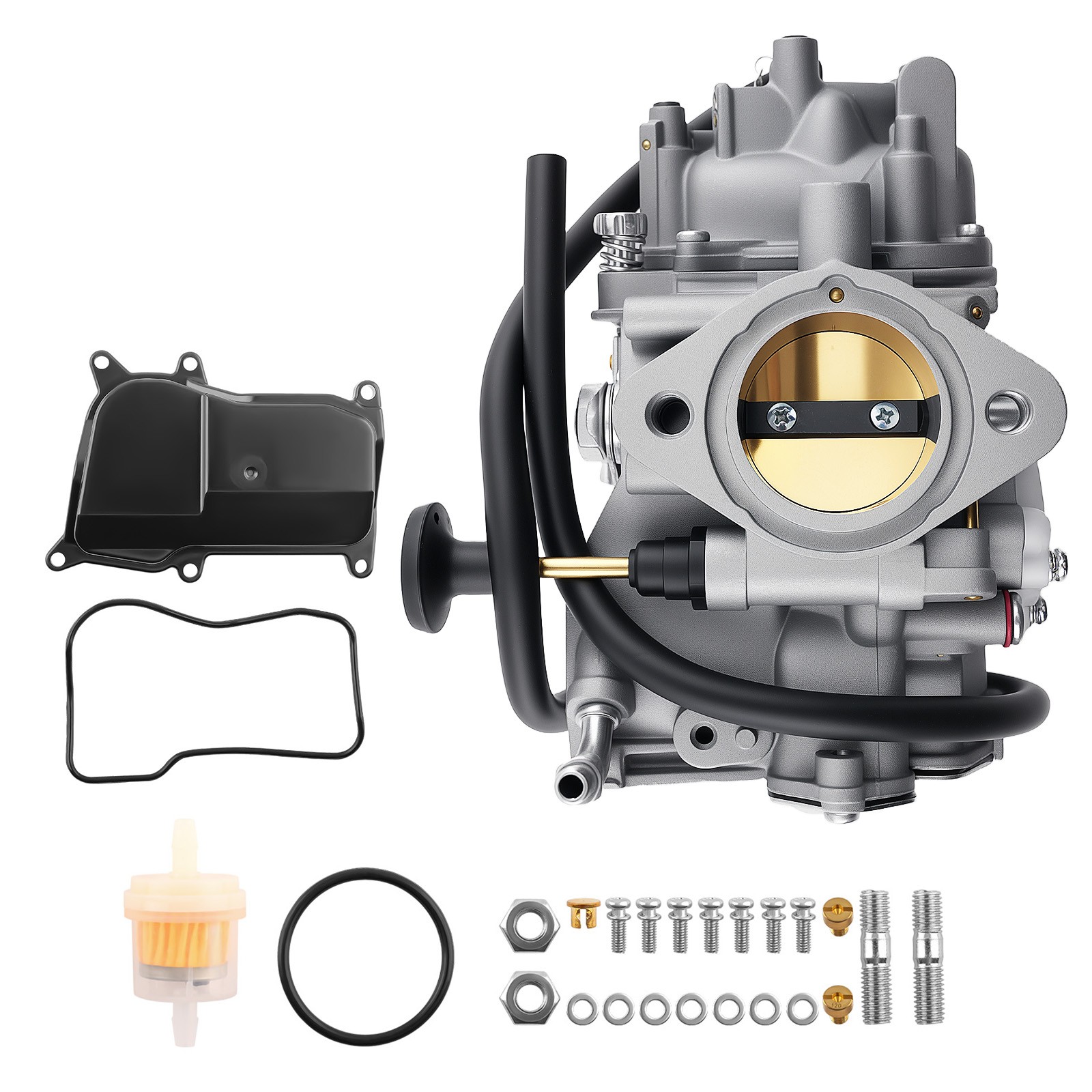 1 Barrel Carburetor Carb Manual Choke for Yamaha Warrior 350 YFM350 1987-2004