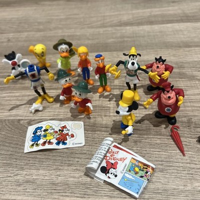 Vintage Kinder Überraschung Disney, Looney Tunes Figuren x 12
