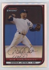 2008 Bowman Chrome Refractor Derek Jeter #181 HOF t1s