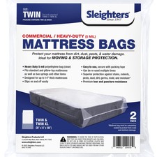 Mattress Bags for Moving  Storage - Reusable 5 Mil Heavy Duty Bags - Extra L...