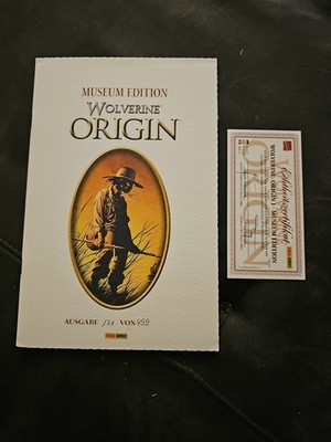 MUSEUM EDITION - WOLVERINE - ORIGIN - Panini limitiert auf 499 BB2 
