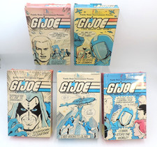 Lot (5) FHE Family Home Entertainment GI JOE VHS Tapes #1 2 3 6 7 / Ex-Rental
