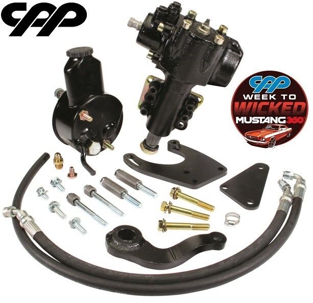 パワーステアリングシリンダー フォード マスタング 67-70 FR1498-PWR - 1967-70 Mustang Power Steering Cylinder
