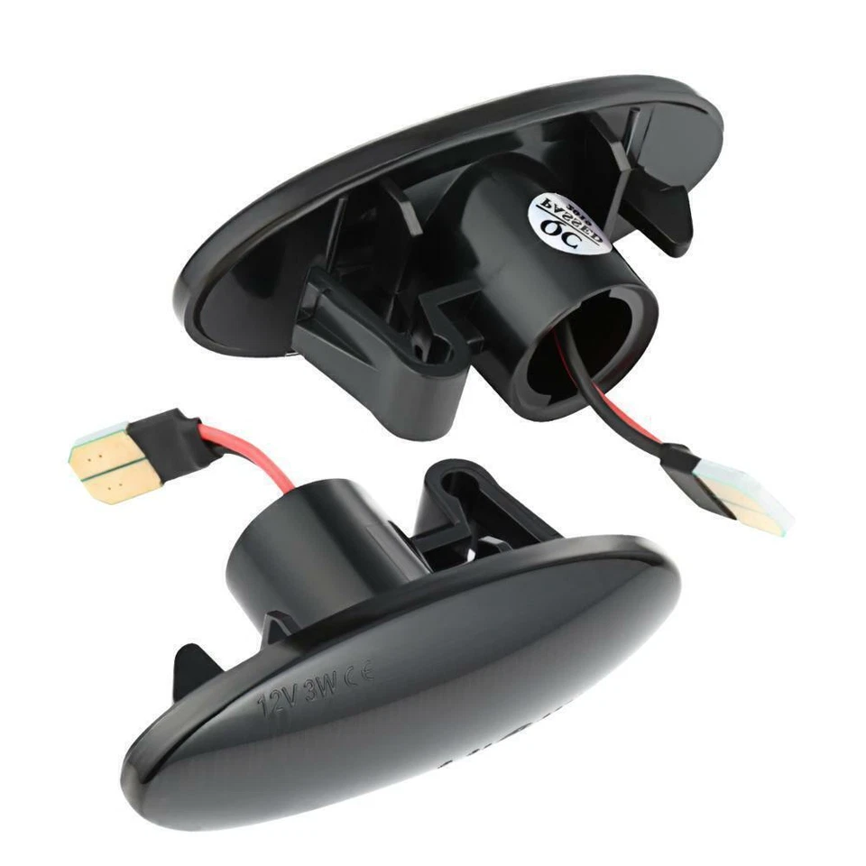 Luces intermitentes indicadores de señal de giro LED de marcador lateral dinámico para Nissan Juke Foto 3 de 4