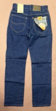 Vintage Lee Student Blue Jeans, Strait Leg, Deadstock NWT, Size 28x30