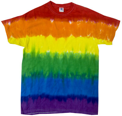 トップス RAINBOW GRADATION TSHIRT 2924T Tie Dye Shirt Multi Color Pride Rainbow Gradient T-Shirt | eBay