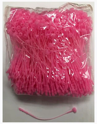 EXECUSYSTEMS 500 PINK Super Circles Price Tag Tagging 3" Fasteners