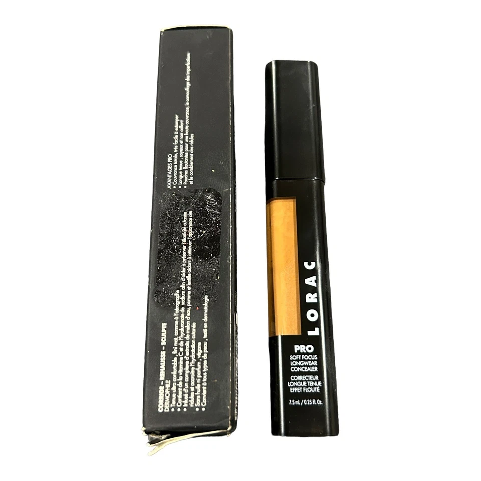 Corrector LORAC PRO Soft Focus Longwear 7,5 ml nuevo en caja 15,5 medio oscuro Foto 2 de 4