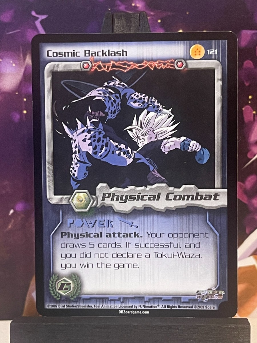 Dragon Ball Z CCG Cosmic Backlash 121 Cell Games Saga Unlimited