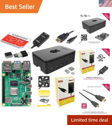 Raspberry Pi 4 4GB Starter PRO Kit - 4GB RAM