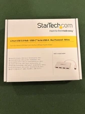 StarTech USB 3.0 Hub 4-Port USB-C to USB-A Bus Powered