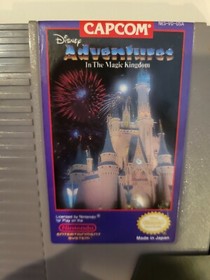 Disney Adventures in the Magic Kingdom Nintendo Nes 1985**untested