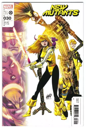 Marvel Comics NEW MUTANTS #30 first printing Rob Liefeld variant cover