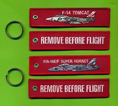 F-14 Tomcat/F/A-18E/F Super Hornet RBF ''''US Navy Special'''' gestickter Anhänger/Etikett 