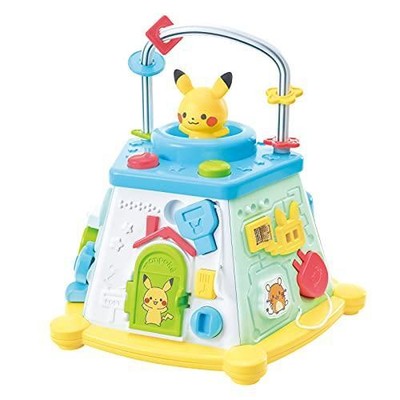 Pokemon Monpoke Pikachu Baby Developmental Activity Toy Box Japan Limited New