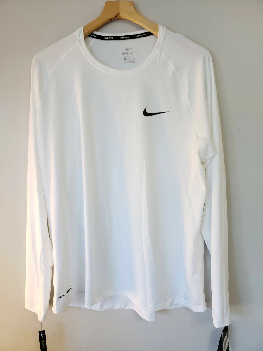 nike pro slim fit long sleeve