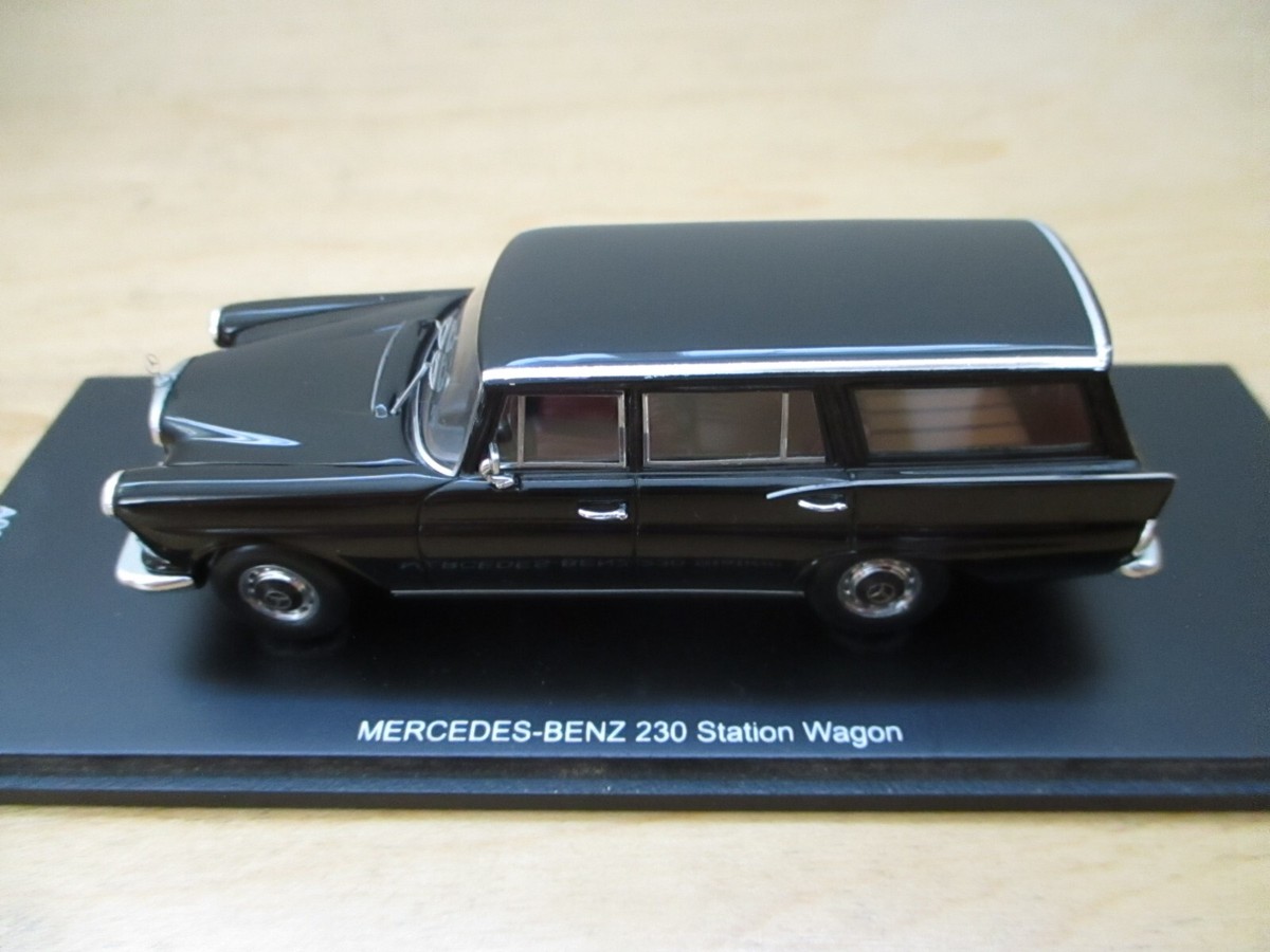 SPARK Models; Mercedes Benz 230 Station Wagon; black; 1/43