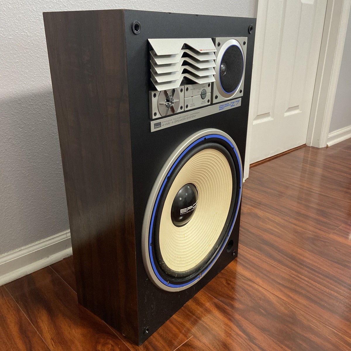 SANSUI オーディオセット LOCAL Pick-up ONLY: Vintage 1980s 80s Sansui Sp-z99 4-way