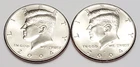 2004 P & D Kennedy Half Dollar Set (2 coins)  AVE CIRCULATED **FREE SHIPPING**