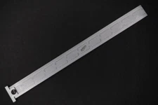 iGaging 12" hook rule, thick ruler 4R  1/64, 1/32, 1/16, & 1/8 inch increments