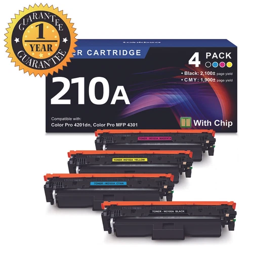 210A W2100A Toner Compatible for HP Color LaserJet Pro 4201dn 4201dw MFP 4301fdw