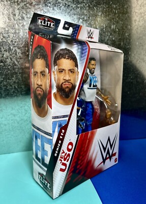 WWE Mattel Elite Jey Uso ジェイ・ウーソ 新品開封のみ Chase Variant - Bright Blue) Jey Uso - WWE Elite 114 Mattel
