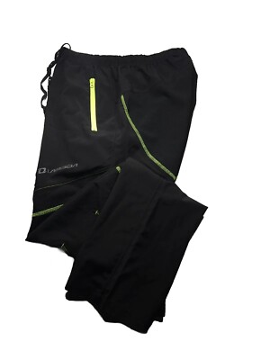 New! LAMEDA-Black Perform.Poly/Spdx, Womens Weatherproof Cycling Pants-Euro (XL)