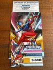 SPIDER-BOY #1 INHYUK LEE SIGNED VIRGIN VARIANT-B STAPLES ULTIMATE SPIDER-MAN COA